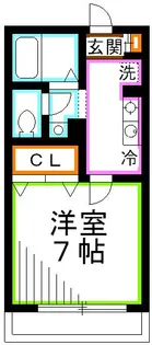 モンテローザ【1階】の間取り