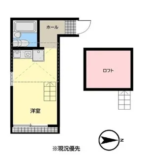 ルミエール梅島【3階】の間取り