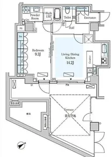 東京都渋谷区神宮前4【マンション】の間取り