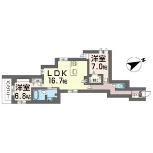 【新築】エスポアコリーヌ【SHM】【3階】の間取り