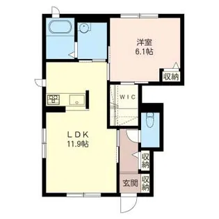 ハーモニー スクエア A【1階】の間取り