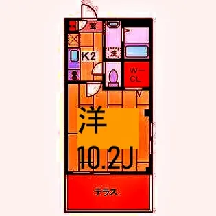 AMY横浜【1階】の間取り