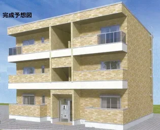 六ツ角フラット3号【3階】の外観