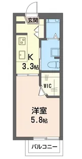 サンモール青葉【2階】の間取り