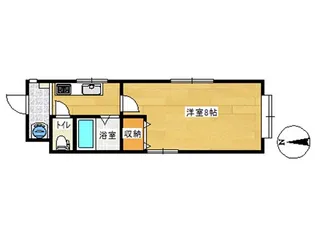 ハウスアライ?別棟【1階】の間取り