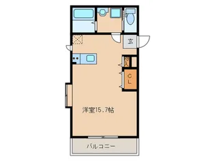 吉塚Iビル【3階】の間取り