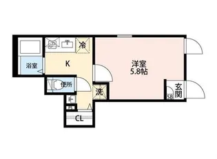 東京都台東区竜泉3【マンション】の間取り
