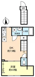 リベルテ村上【2階】の間取り