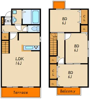 ディアコート西明石の間取り