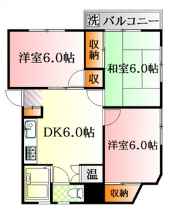 広島県広島市中区舟入南3【マンション】の間取り