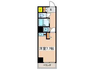 ヴェルト日本橋City【14階】の間取り
