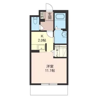 メゾン・ド・アイ【1階】の間取り