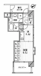 ライオンズシティ白金高輪【5階】の間取り