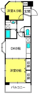 グリーンフォーレスト【3階】の間取り