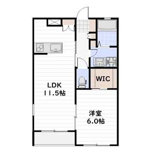 シンフォニー【1階】の間取り