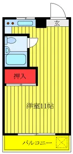 B.C.I.クリーンハイツ【3階】の間取り