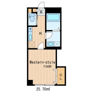 PLAZA東照宮【4階】の間取り
