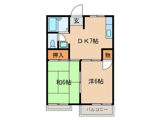 エクセル21【1階】の間取り