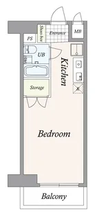 菱和パレス小竹向原【4階】の間取り