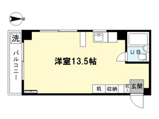 サイレンス ワン【4階】の間取り