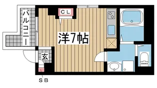 レガーロ雲井【4階】の間取り