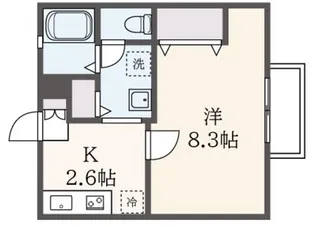 カーサヴェルデ【1階】の間取り