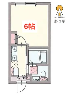 レジディス横浜南【1階】の間取り