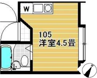 アーバンプレイス沼袋【1階】の間取り