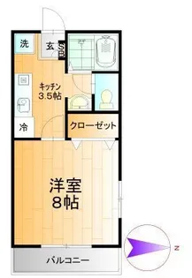 パレシオン【3階】の間取り