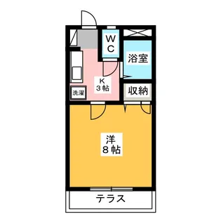 CFSはつおいII【1階】の間取り