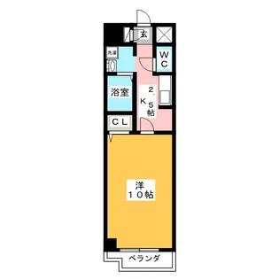 la.Chaine【2階】の間取り