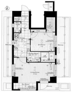 エスアール自由が丘【6階】の間取り