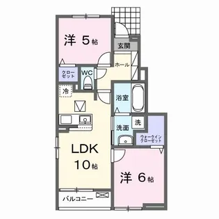 光テラス II【1階】の間取り