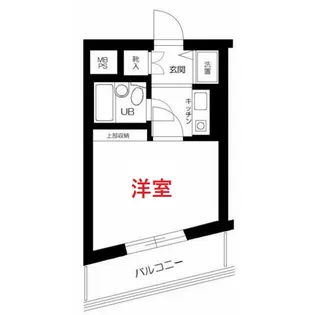 メルシー上池台【5階】の間取り