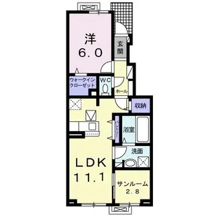 フェニックスM′s【1階】の間取り