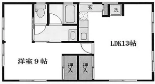西日暮里シティハイツ【2階】の間取り