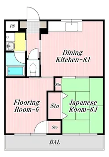 ライフコア中葛西【3階】の間取り