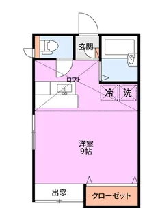 メゾンKIDO【2階】の間取り