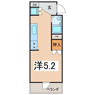 シュプリーム相生・リィ【3階】の間取り