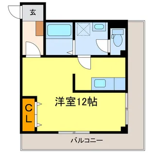 ハシモトマンション【5階】の間取り
