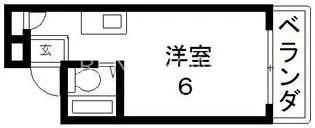 パール小路【4階】の間取り