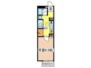 8XWAKO【1階】の間取り