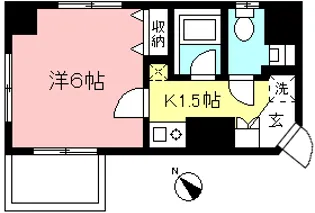 AXIS相模大野【3階】の間取り