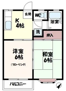 ガーデン若葉【2階】の間取り