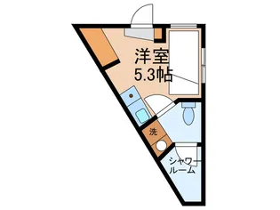 HJ PLACE W Tokyo【3階】の間取り