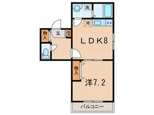 パルハイム【2階】の間取り