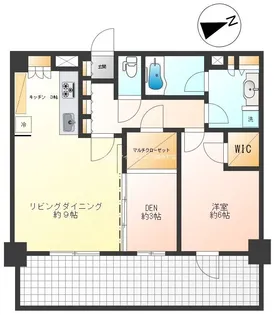 パークタワー西新宿エムズポート【7階】の間取り