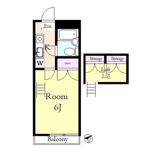 コリーヌ・F【1階】の間取り