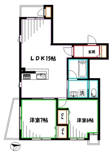 エイトベース【3階】の間取り