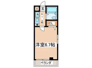 ビ-ムハウス根本【3階】の間取り